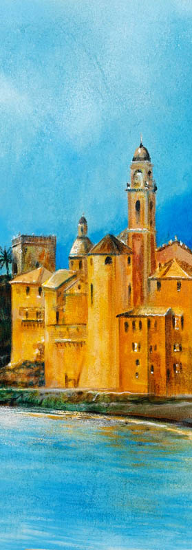 Affresco I colori di Camogli